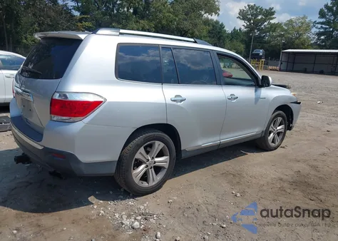 2012 Toyota Highlander Limited V6 из США, поврежденный, VIN 5TDYK3EHXCS076839